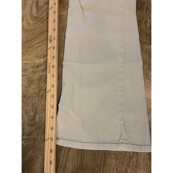 Levi Strauss Signature Bootcut Stretchy Denim Jeans Women 10 Short Gray Western - Picture 4 of 7